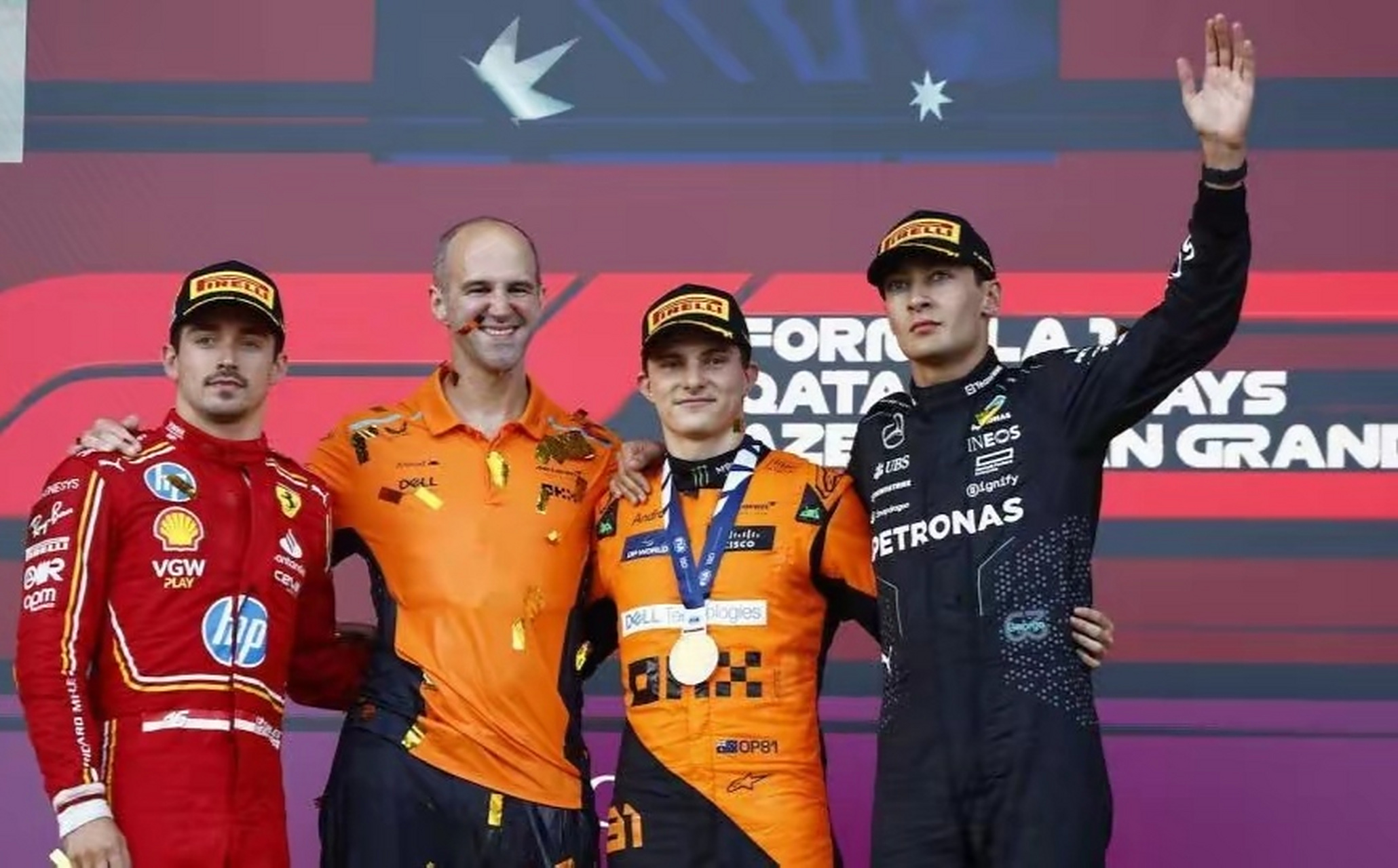 雷诺车队完胜迈凯伦，佩雷兹统治全场