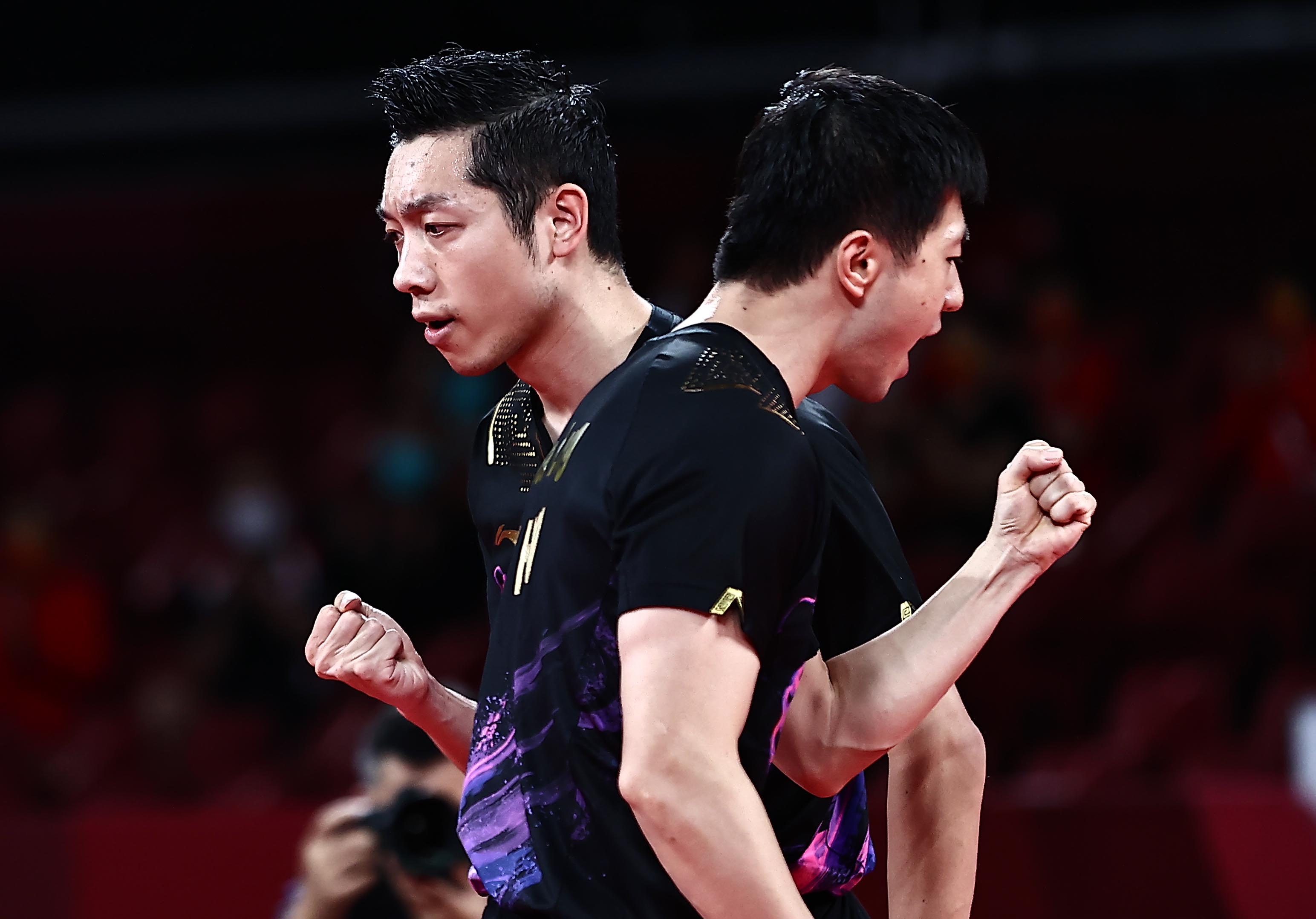 法国队碾压德国队，许昕惊艳四座